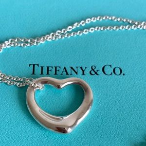 Tiffany & Co. Elsa Peretti Open Heart Pendant